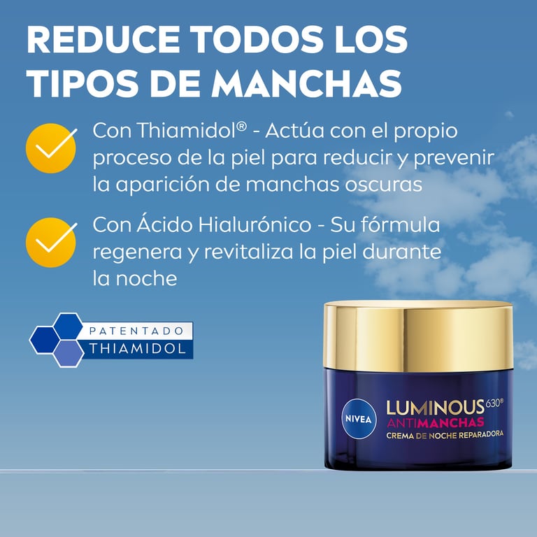 Luminous 630 Crème Nuit Réparatrice Anti-taches 40 ml de Nivea