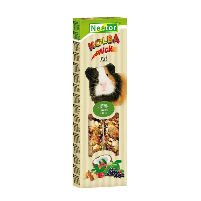 Kolba Stick XXL Frutas Y Nueces Para Conejos Y Roedores Grandes