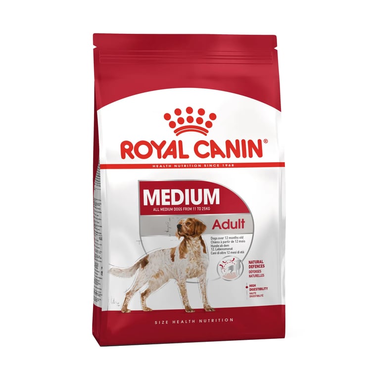 Croquettes Chien Adulte Taille Moyenne Poulet 4 kg