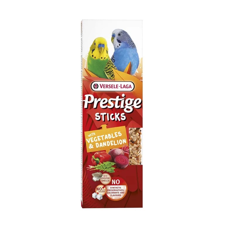 Prestige Sticks voor parkieten zaden en paardenbloem