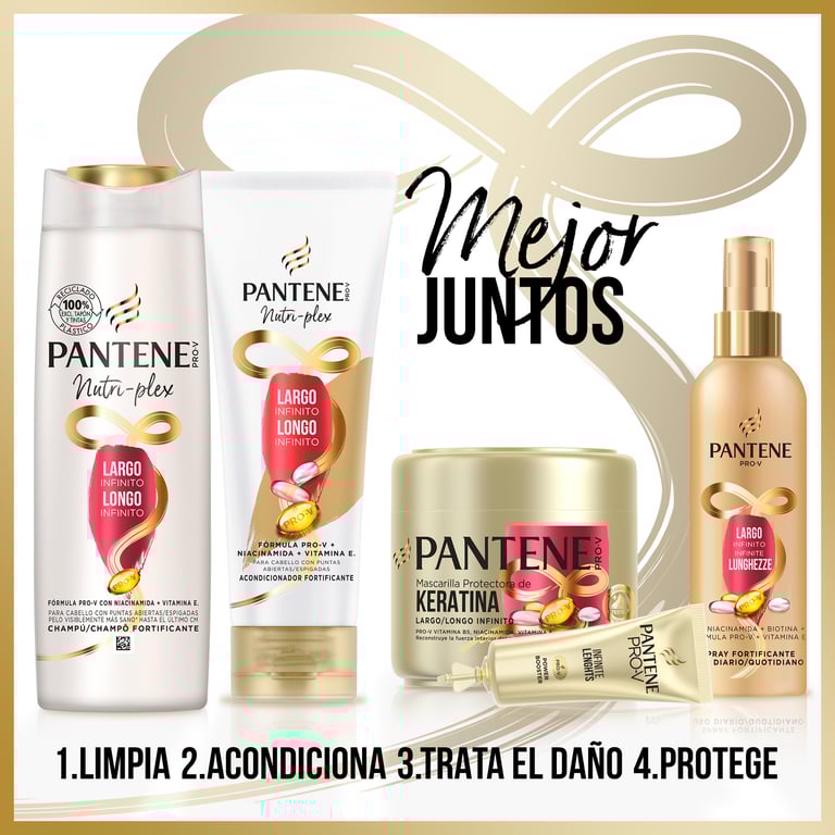 Nutri-Plex Shampoing Long Infini 385 ml de Pantene