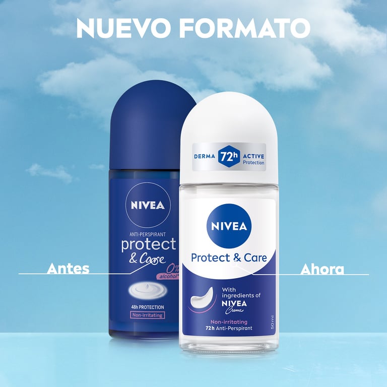 Derma Active 72H Protect Care Desodorante Roll-On 50 ml de Nivea