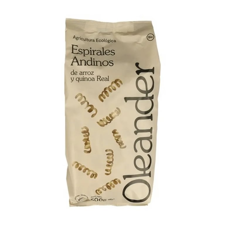 Andinese spiralen van echte rijst en quinoa