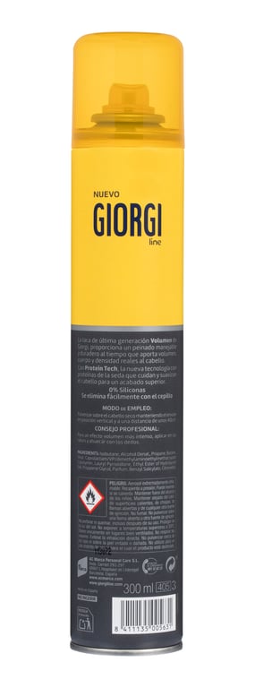 Lack Volumen 0% Silikone Fixierung 5 300 ml von Giorgi