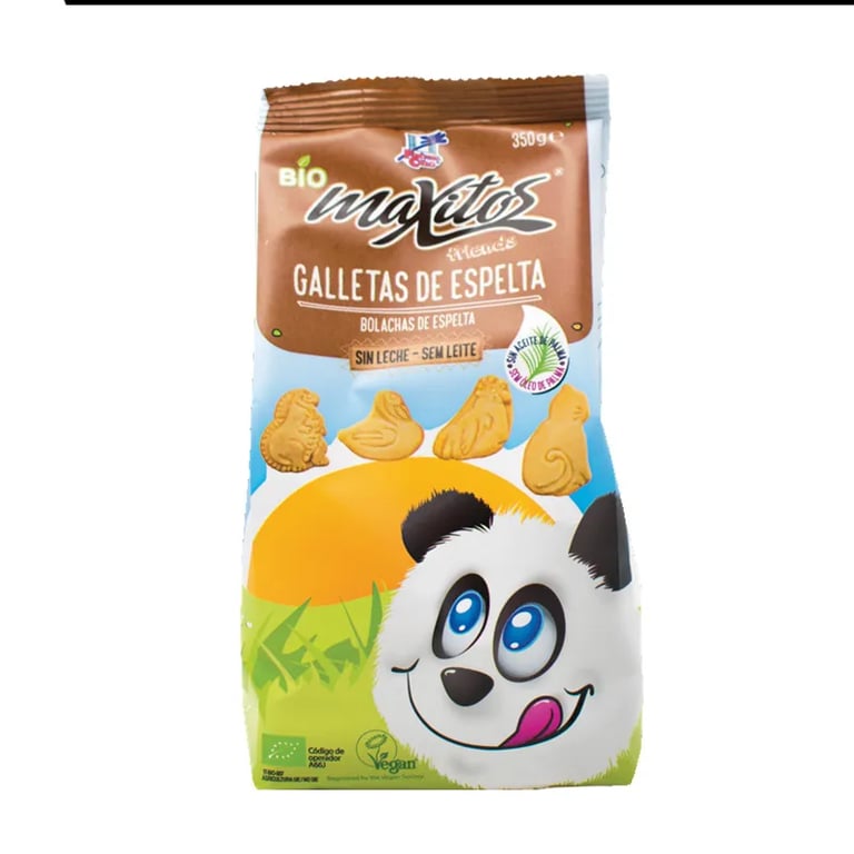 Maxitos Galletas De Espelta Bio Sin Leche