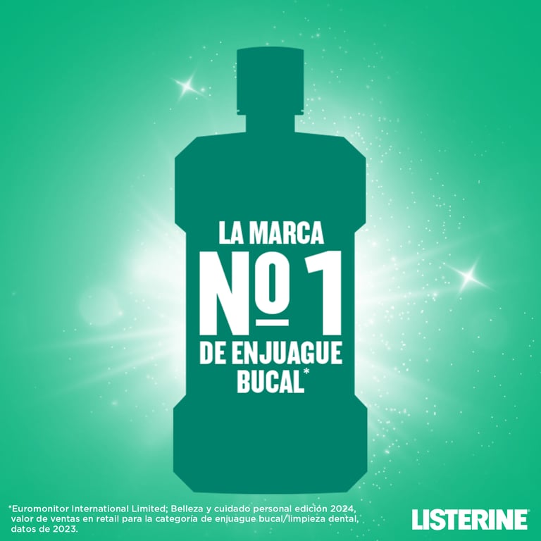 Menthe Fraîche Bain de Bouche 500 ml de Listerine