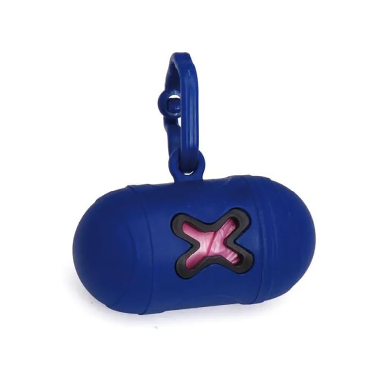 Dispensador Azul Oscuro + 20 Bolsas
