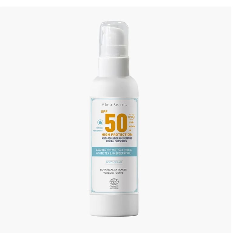 Crema Corporal Alta Protección Solar SPF50