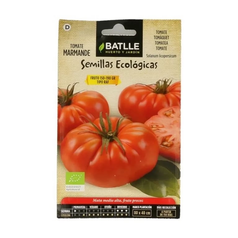 Semillas Tomate Marmade Raf Eco
