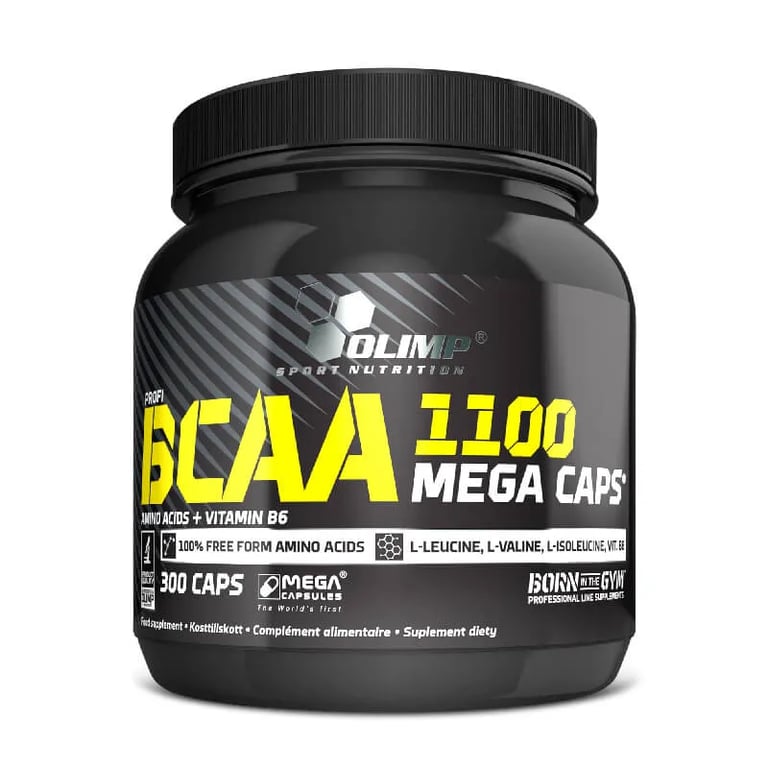 BCAA 1100 Mega Caps