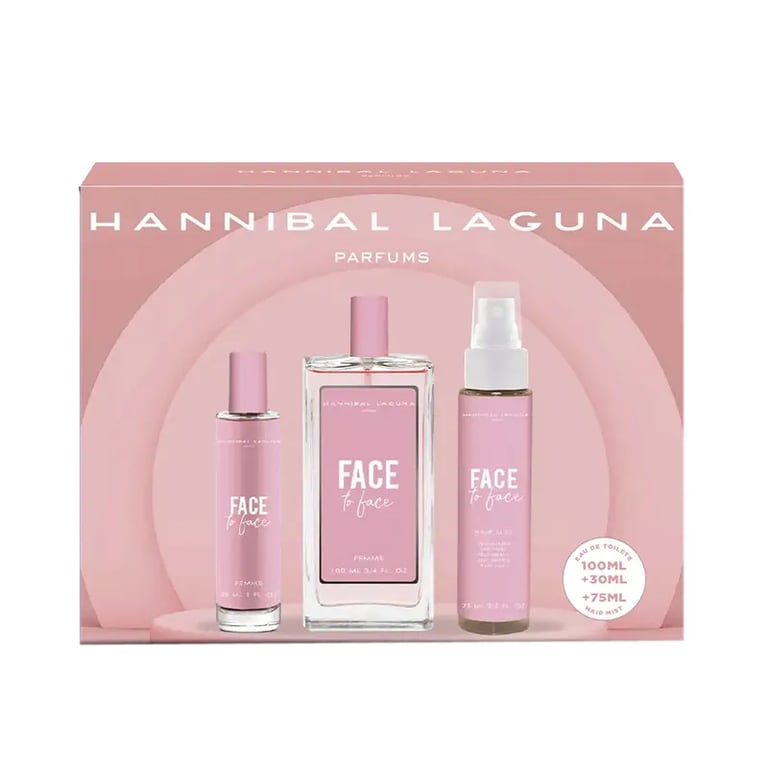 Face To Face EDT 100 Ml + Hair Mist 75 Ml + EDT 30 Ml