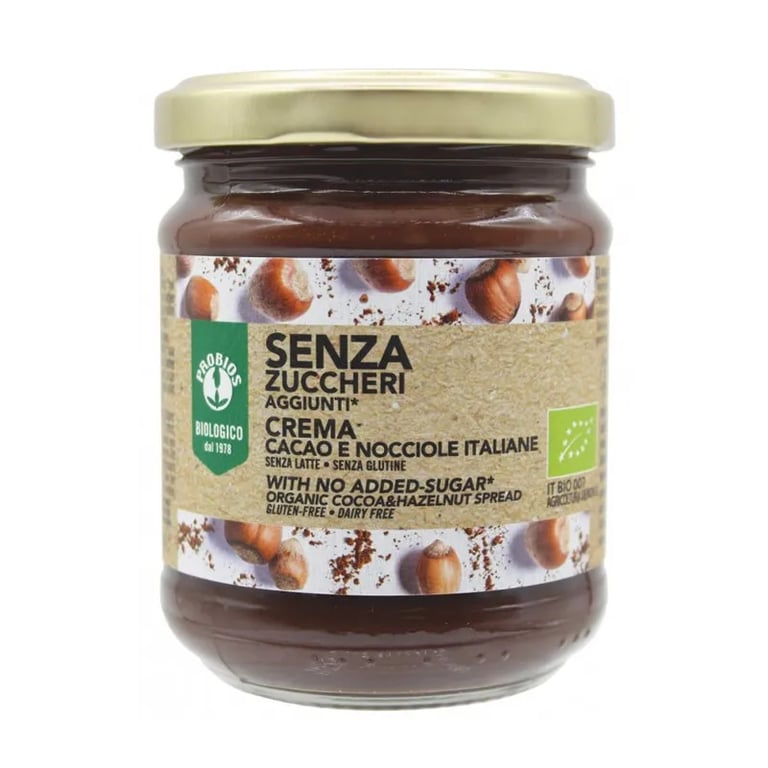 Creme Cacau E Avelã Sem Glúten Bio