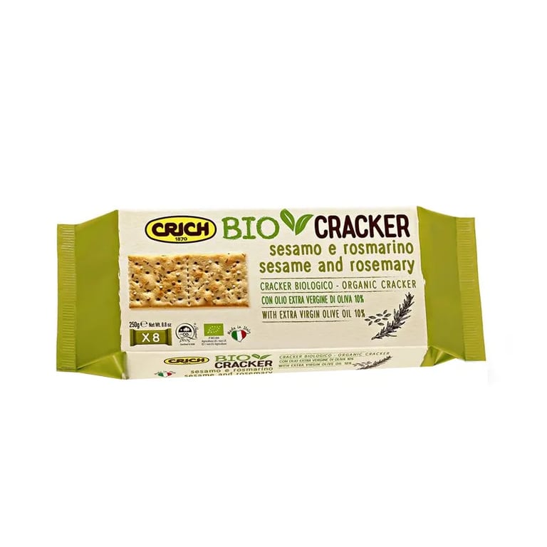 Bio Crackers Sésame et Romarin