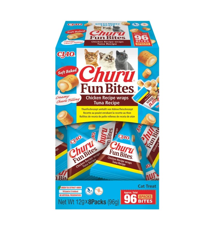 Cat Fun Bites Receta de Pollo con Atún
