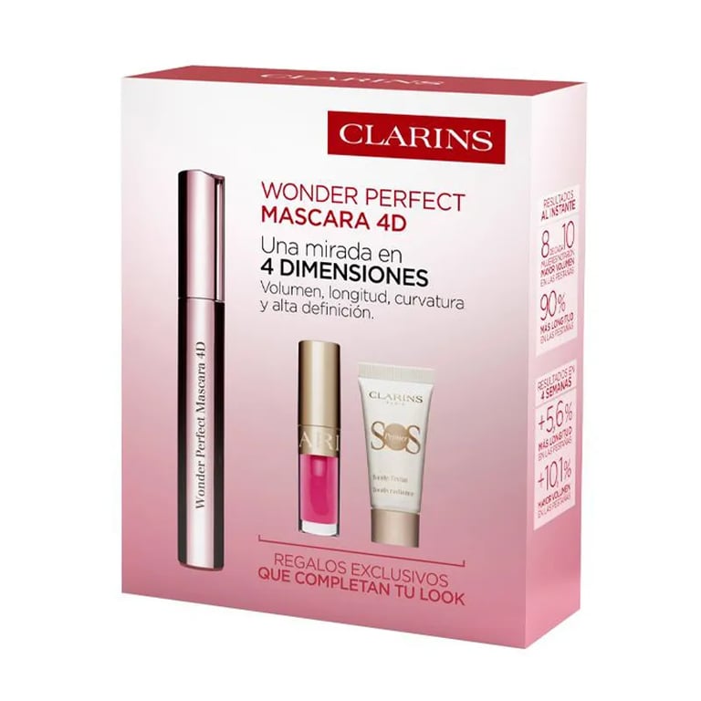 Wonder Perfect Mascara 4D + SOS Primer White + Lip Comfort Oil