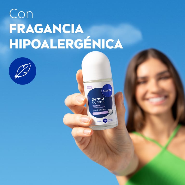 Derma Control Restore Déodorant Roll-On 50 ml de Nivea