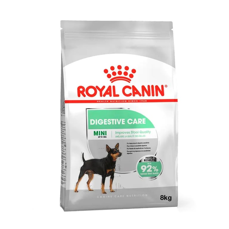 Voer voor volwassen honden kleine rassen Digestieve zorg