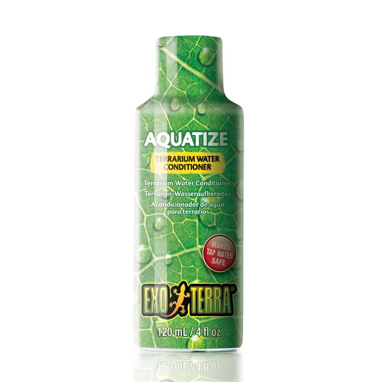 Aquatize Acondicionador De Agua Para Terrarios