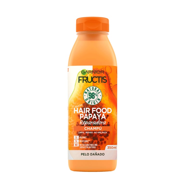 Fructis Hair Food Papaya Shampoo Herstellend - imagen 5 de 12