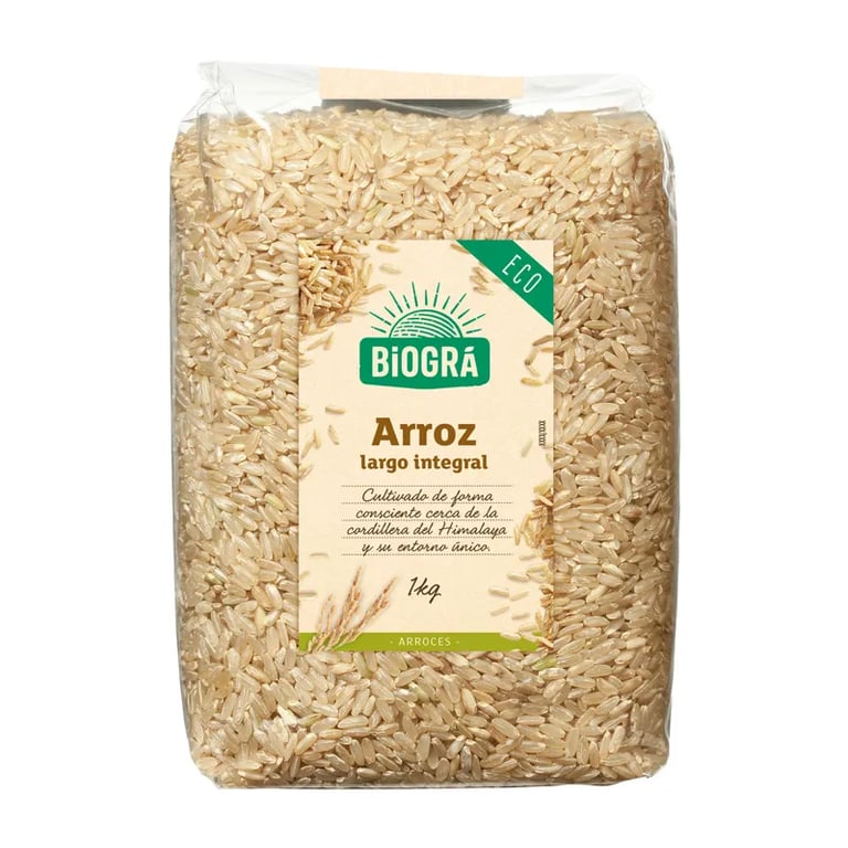 ARROZ INTEGRAL GRANO LARGO BIO