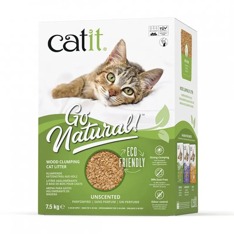 Go Natural Litière Agglomérante De Bois