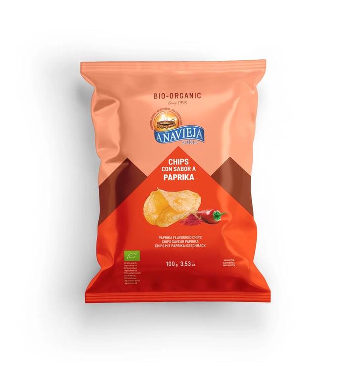 Patatas Fritas al Paprika con Aceite de Girasol Ecológico
