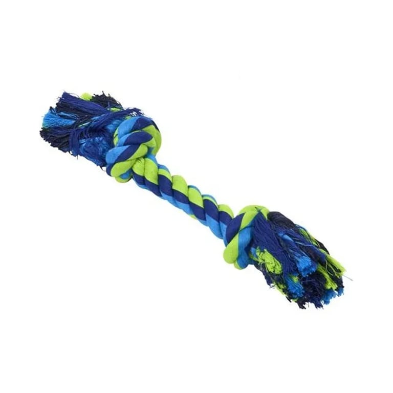 Spielzeug Hund Zahnseil 2 Knoten S 23 cm