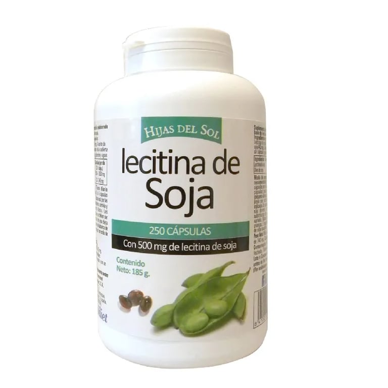 Lecitina De Soja 500 Mg