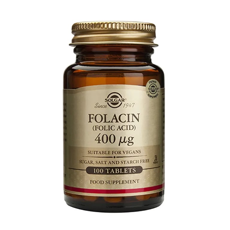 Folacin (Acido Folico) 400 mcg
