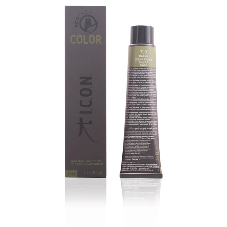 Ecotech Color Natural Color #7.3 Medium Golden Blonde