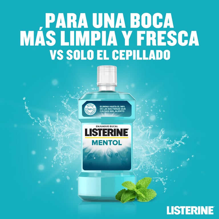 Bain De Bouche à la Menthe 250 ml de Listerine