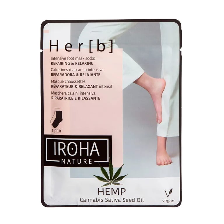 Calcetines Reparadores Aceite Semilla De Cáñamo