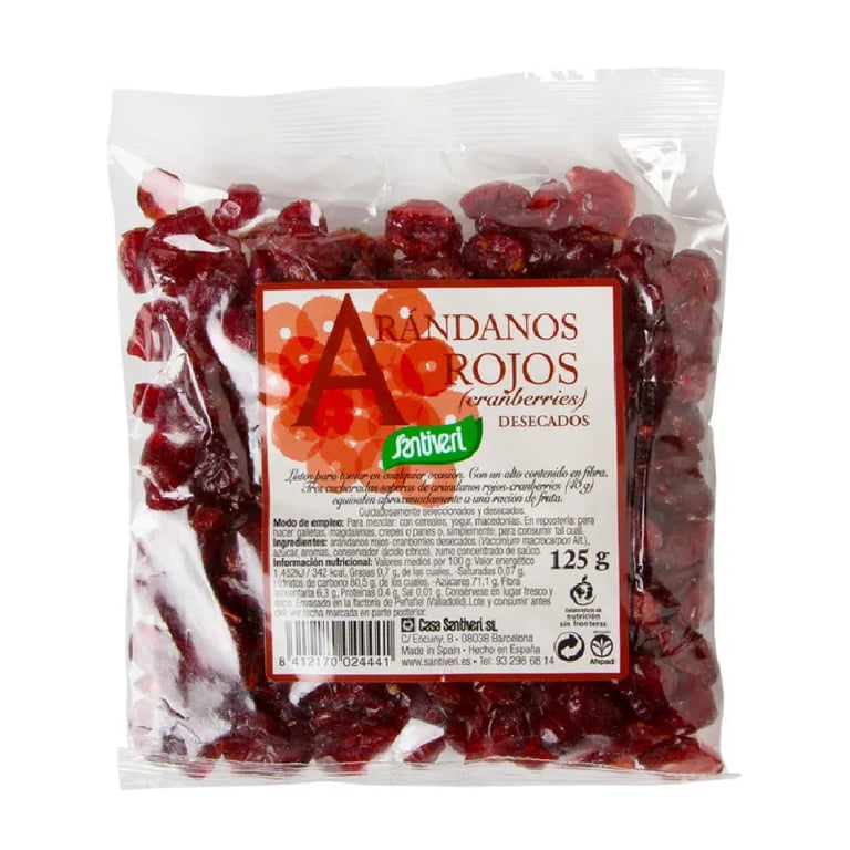 ARÁNDANOS ROJOS DESECADOS