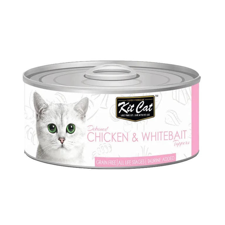 Nat voedsel Gravy Kip met Chanquetes in saus
