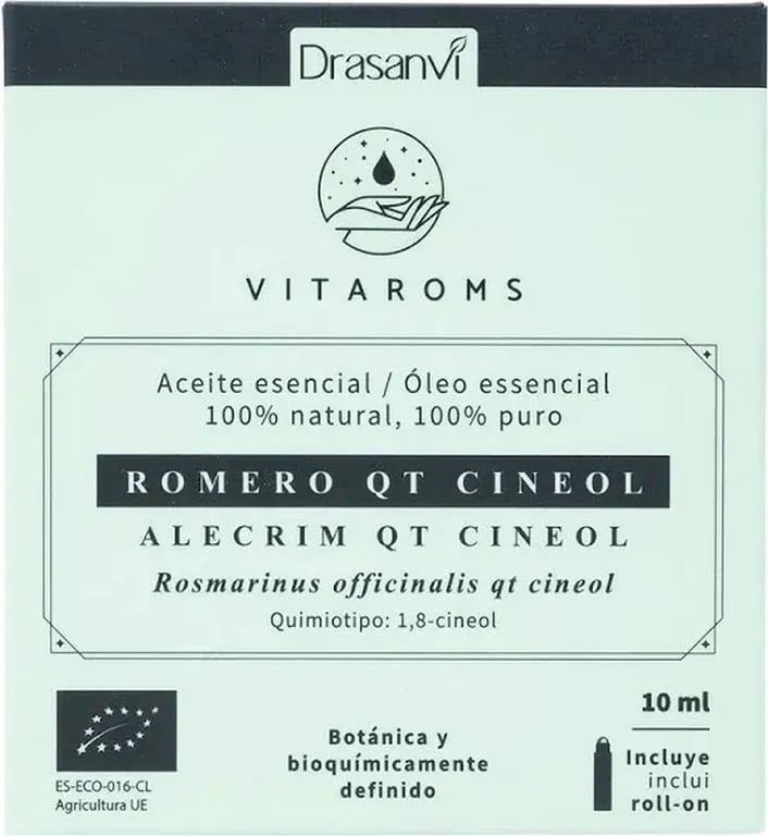 Olio Essenziale Di Rosmarino QT Cineolo Bio