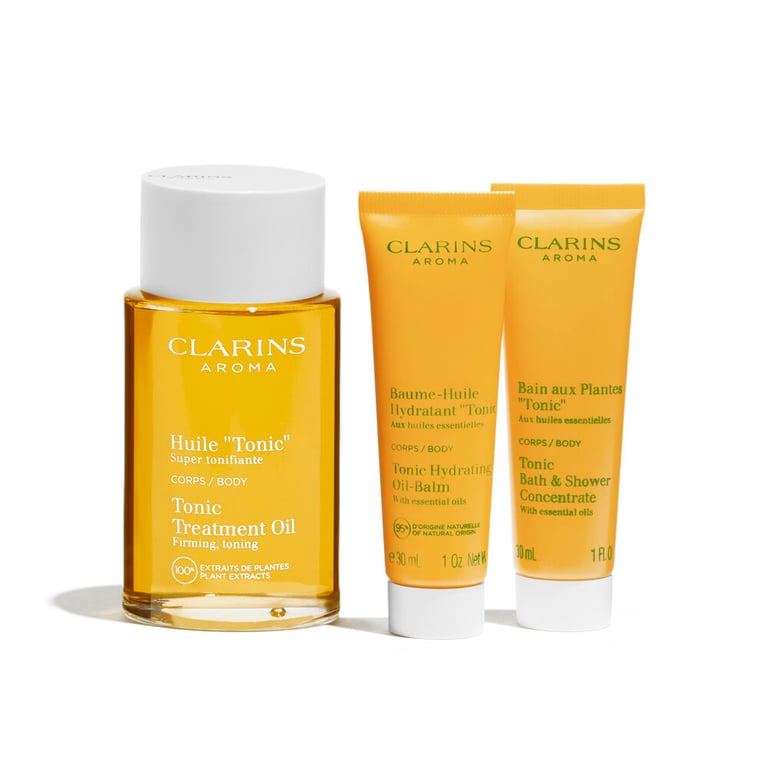 Rituel Tonic Energizing Routine 100 ml Set 4 Stücke von Clarins
