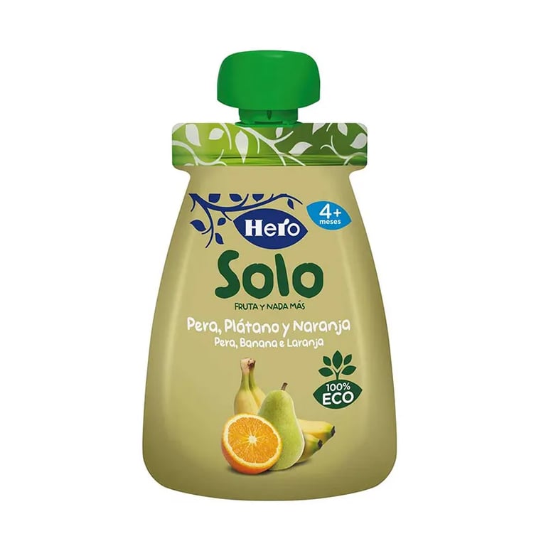 BOLSITA PLÁTANO, PERA Y NARANJA ECOLÓGICO