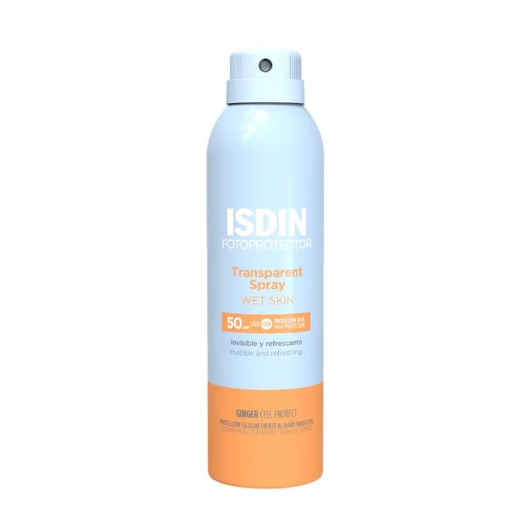 Transparentes Sonnenschutz-Spray Wet Skin LSF50+
