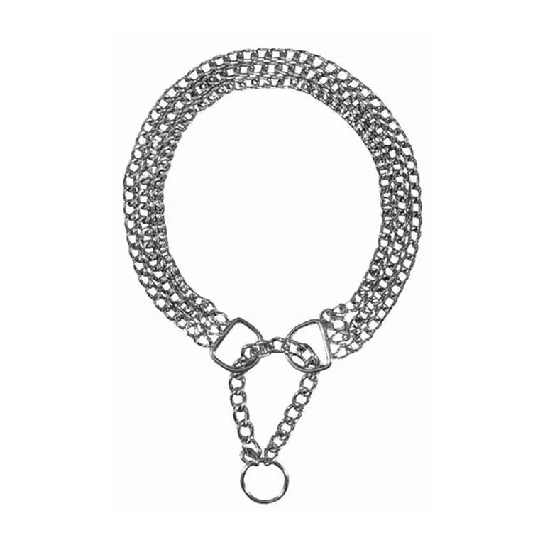 Collar Entrenamiento 2 Filas Reduce Tensión 60 cm/2,5 mm