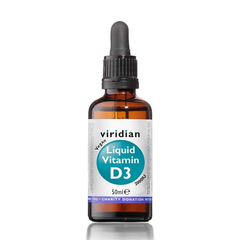 Vegan Liquid Vitamin D3 2000 Iu