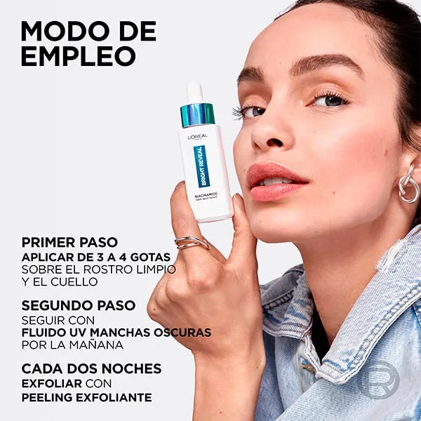 Bright Reveal Niacinamide Sérum Anti-taches 30 ml de L'Oreal Paris
