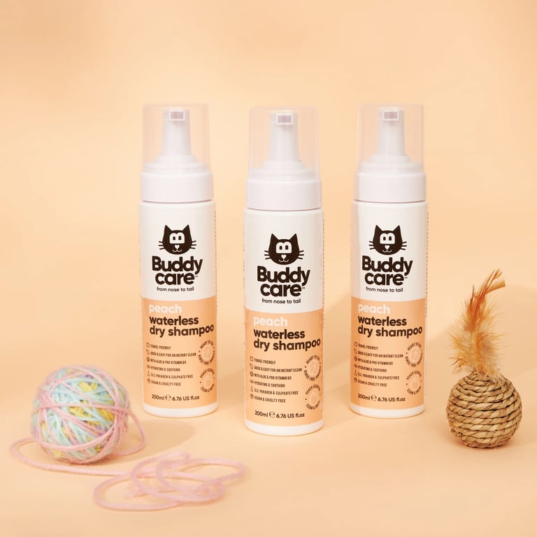 Shampooing Sec à l'Avoine pour Chats - imagen 4 de 16