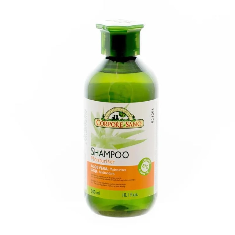 Feuchtigkeitsspendendes Aloe Vera Shampoo und Goji Bio