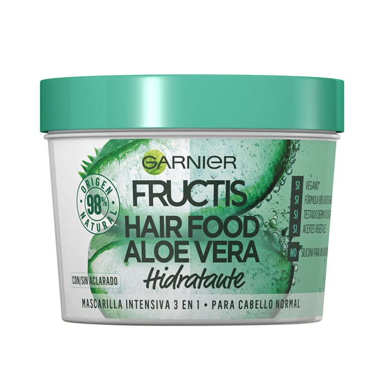 Fructis Hair Food Aloe Masque Hydratant 390 ml de Garnier - imagen 5 de 12