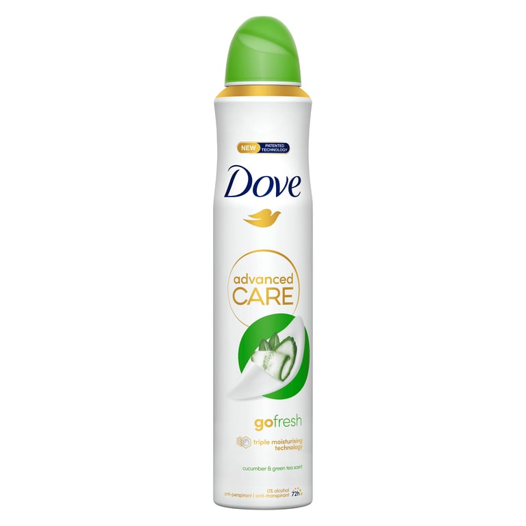 Advanced Care Gofresh Gurke Deodorant Spray 200 ml von Dove