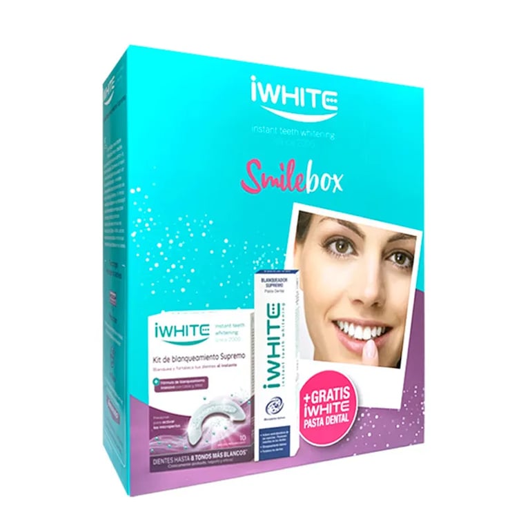 Iwhite Pack Kit Suprême 10 Moules + Pâte Cadeau