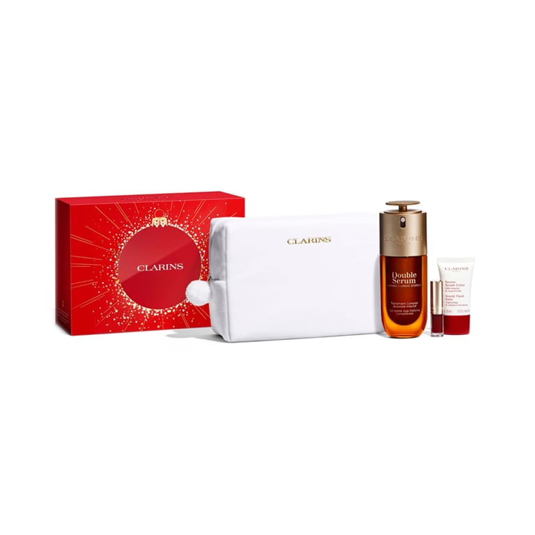 Double Serum 75 ml Set Neceser 3 Piezas de Clarins