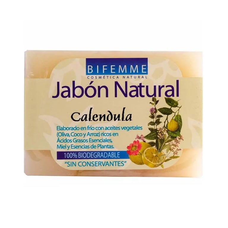 JABÓN NATURAL CALÉNDULA
