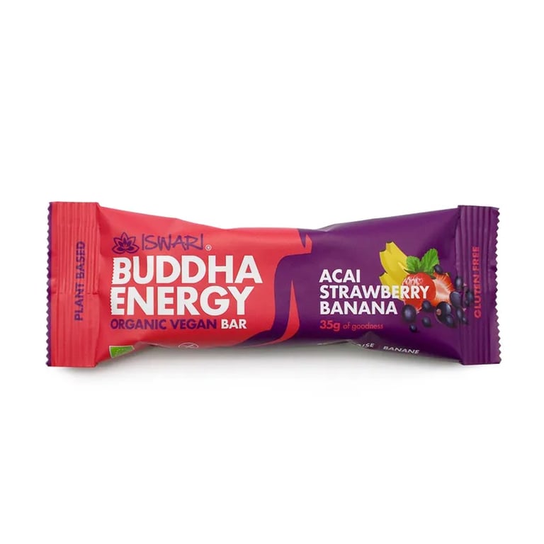 Barres Buddha Energy Açai Fraise Banane