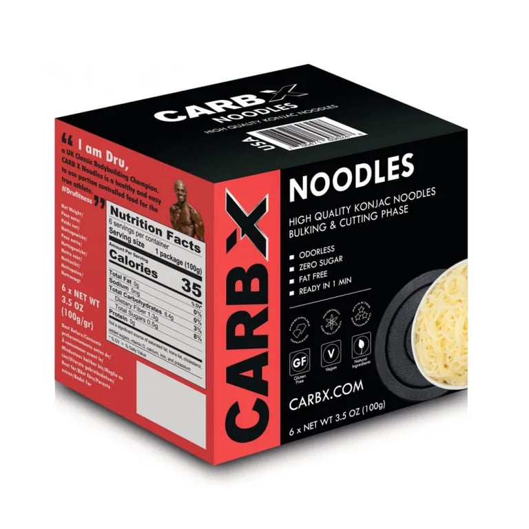 Carbx Konjac Pasta Noodles